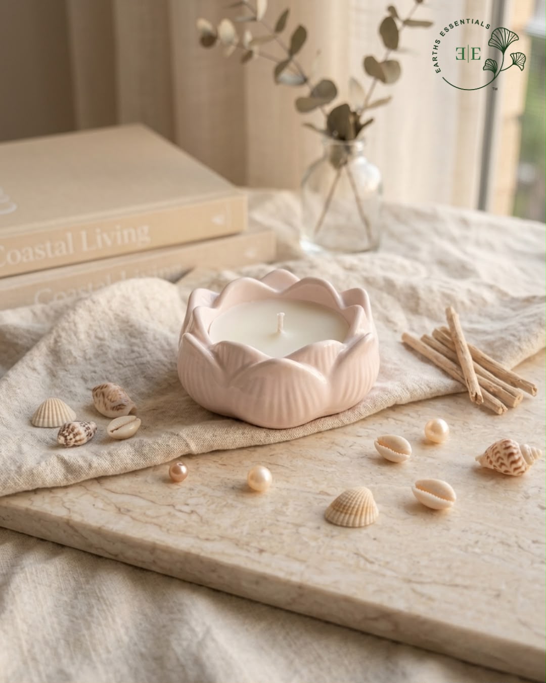 Lotus Blush Scented Candle
